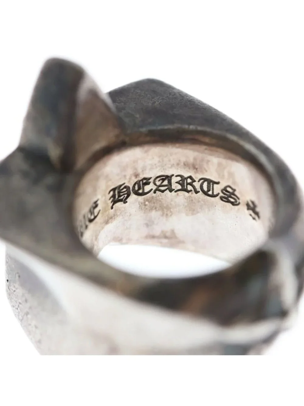 Chrome Hearts Str Lrg Ring Large Star Silver